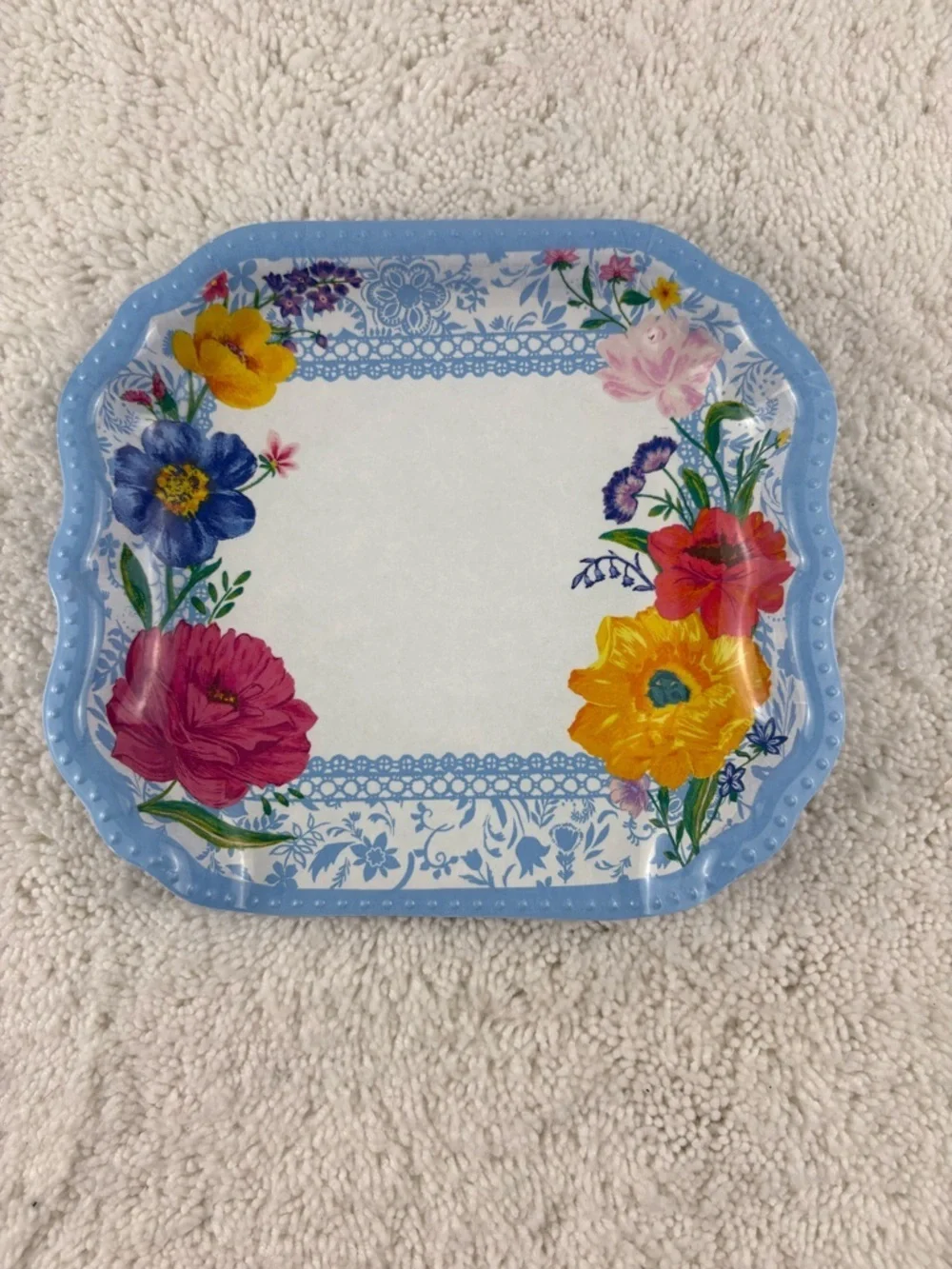 The Pioneer Woman Brilliant Blooms Melamine Spoon Rest